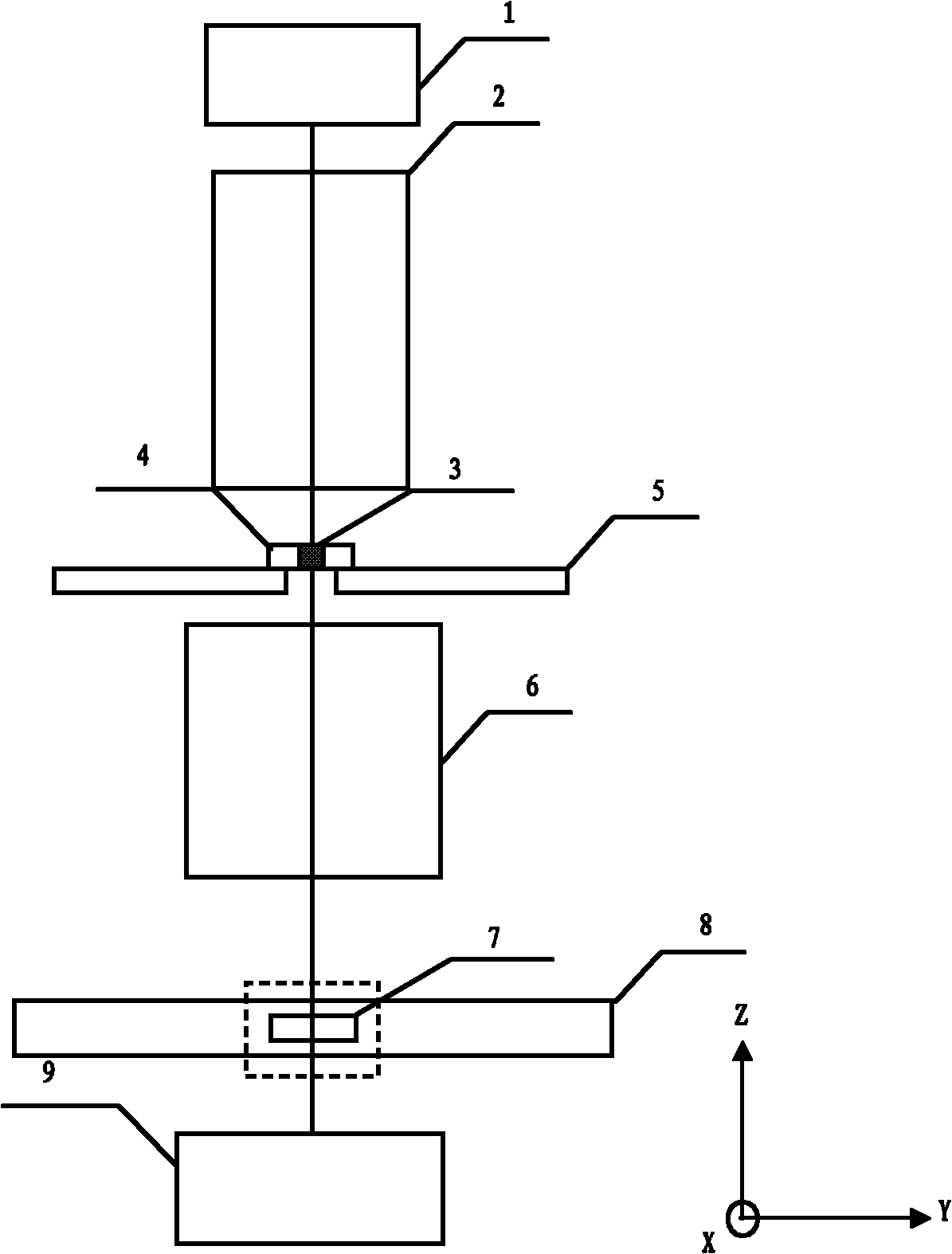 Method for evaluating and filtering noise of space images of photoetching machine