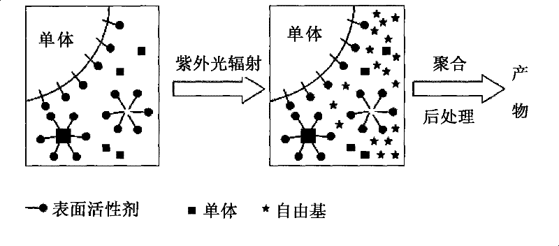 Polystyrene nanoparticle preparation method