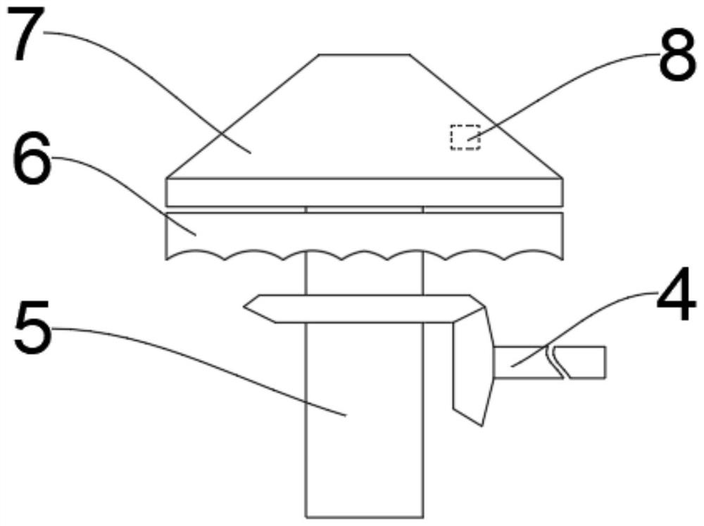 Stone crushing device for municipal construction