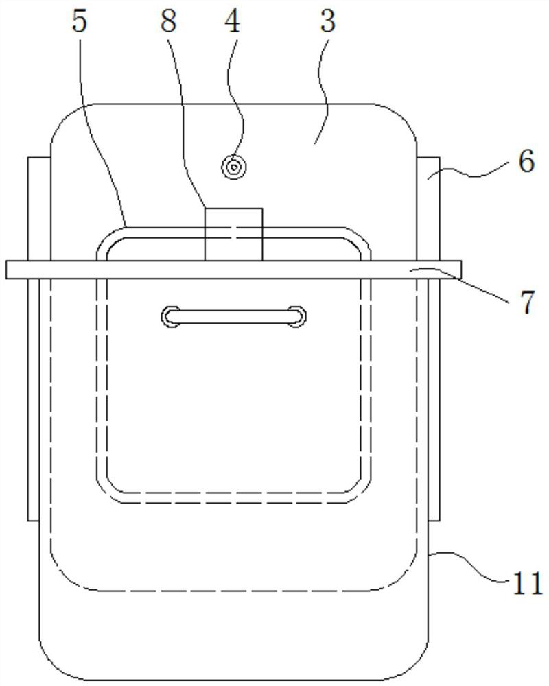 Door opening system through dry contact 485 protocol