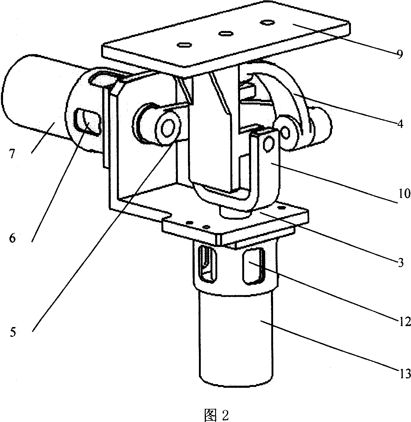 Ankle joint rehabilitation training device