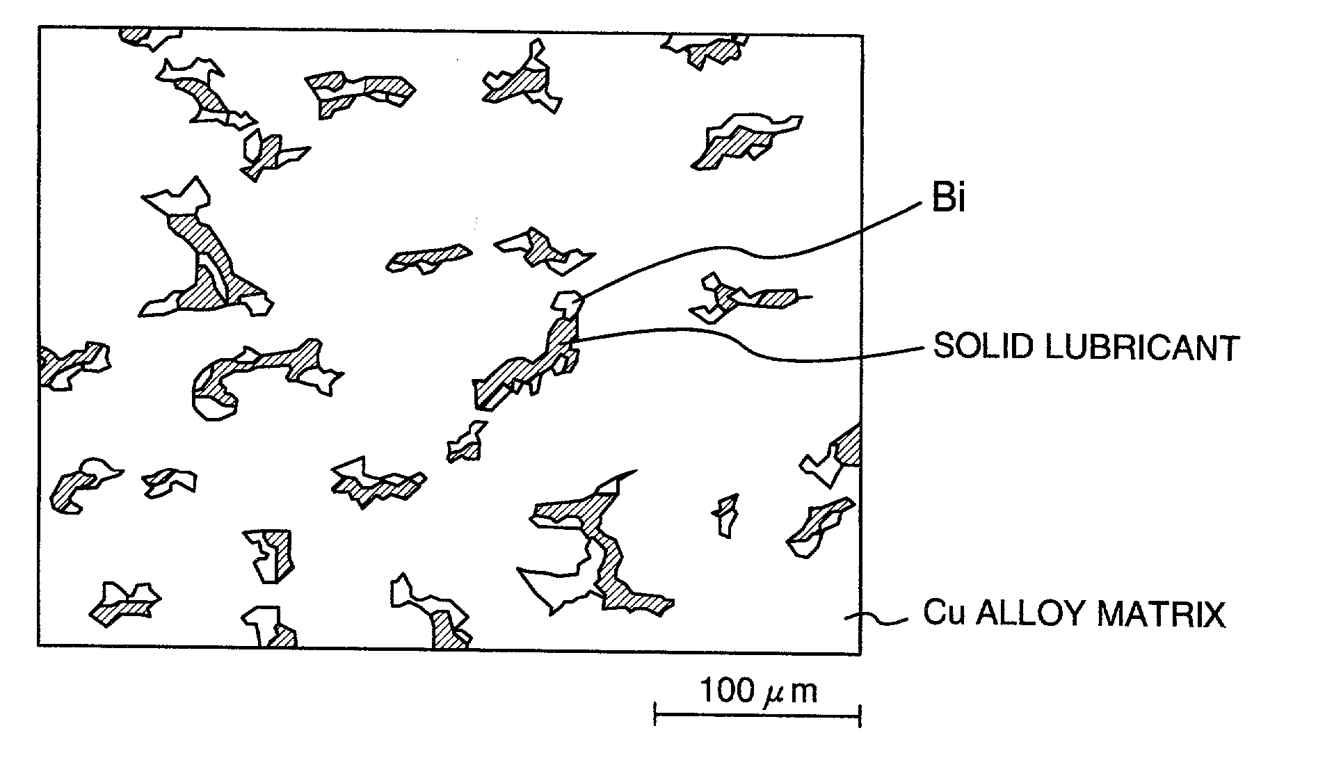 Composite sliding material