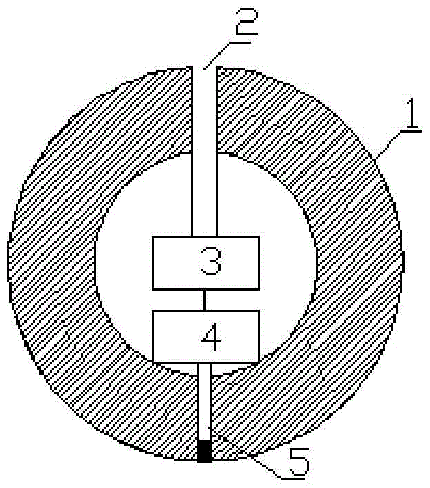 Sediment particle simulation ball with automatic timing function and simulation timing method