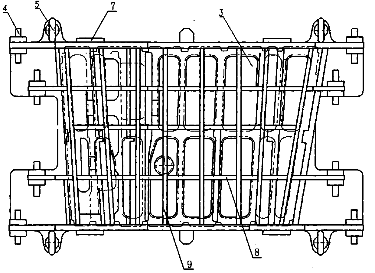 Stable heat processing method of titanium alloy part