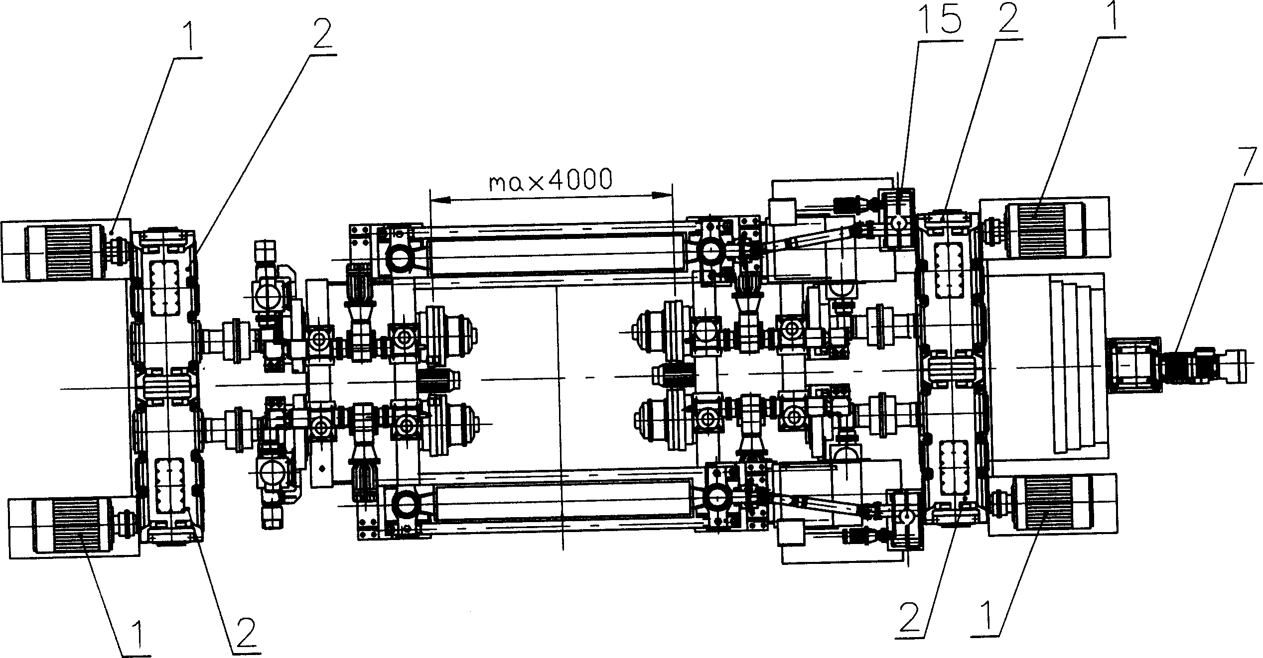 Multi-cutter disk type combined disk-shear