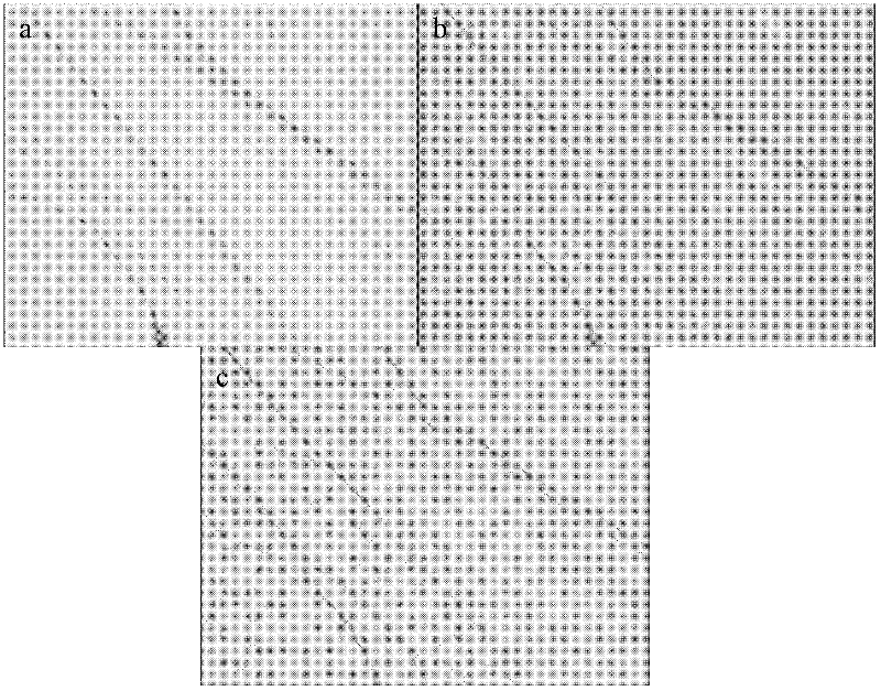 Method for detecting two dimensional nanostructured material film surface detect