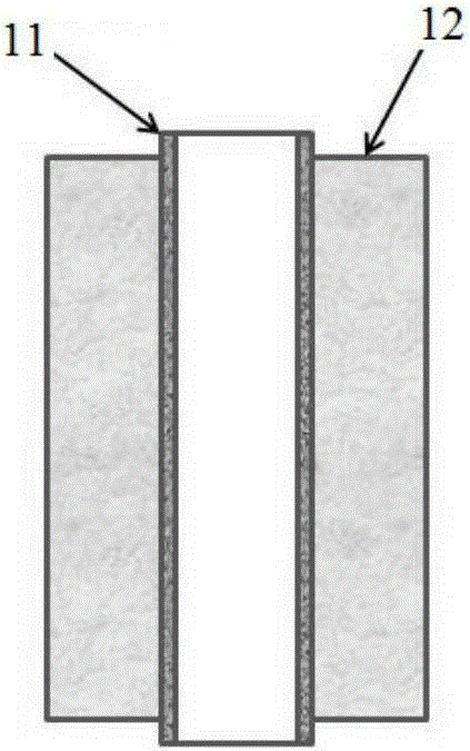 Porous hollow tubular composite membrane and preparation method and application thereof