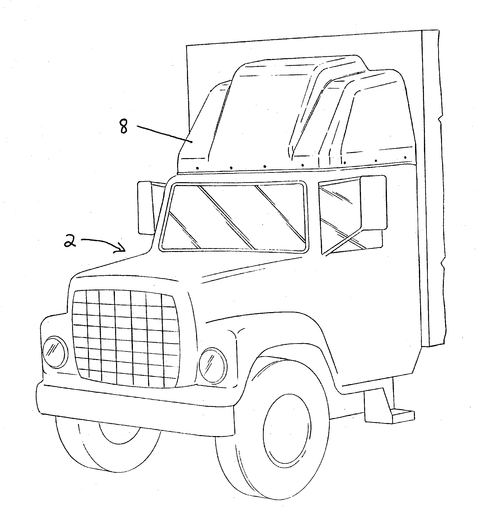 Method of manufacturing a mounting frame for a vehicle wind deflector