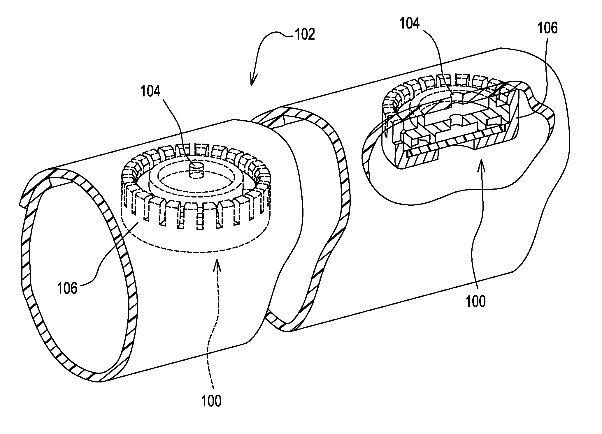 Disc shaped regulated drip irrigation emitter