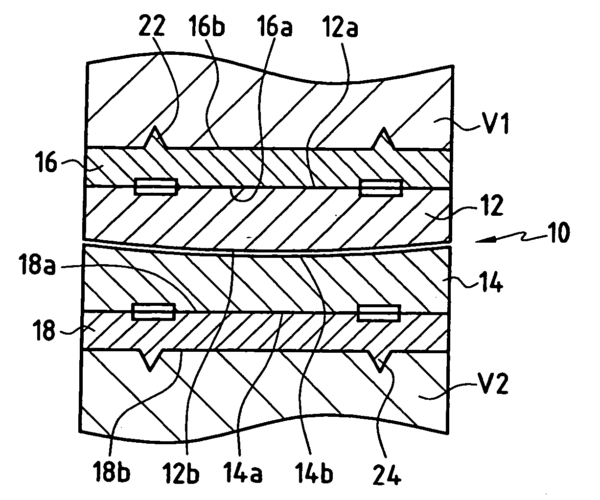 Intervertebral disk prosthesis