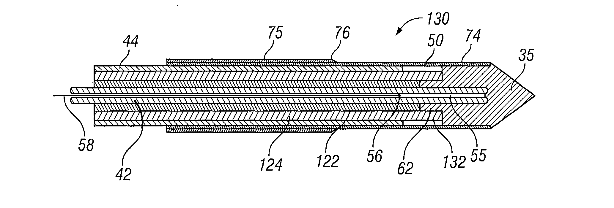 Radio frequency based ablation system and method with dielectric transformer