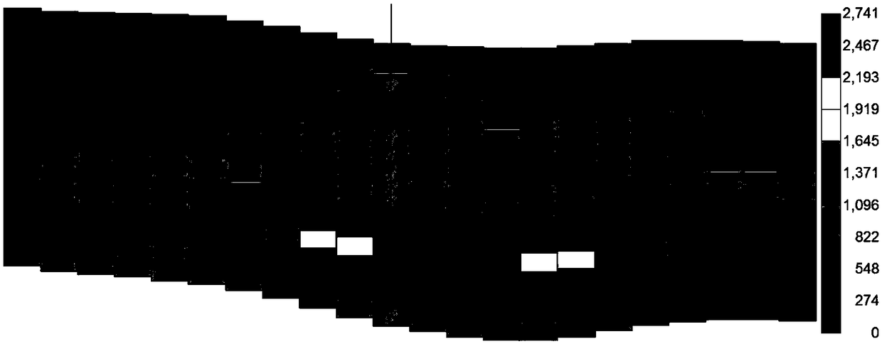 Method and device for predicting position of front edge of fireflood