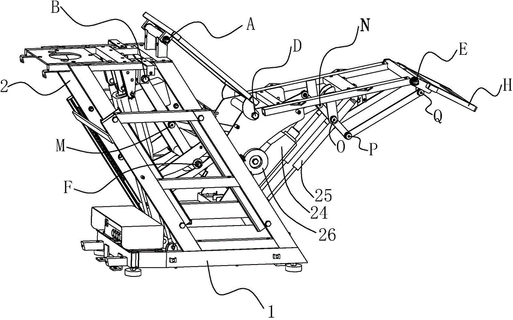 Movably-adjustable bed