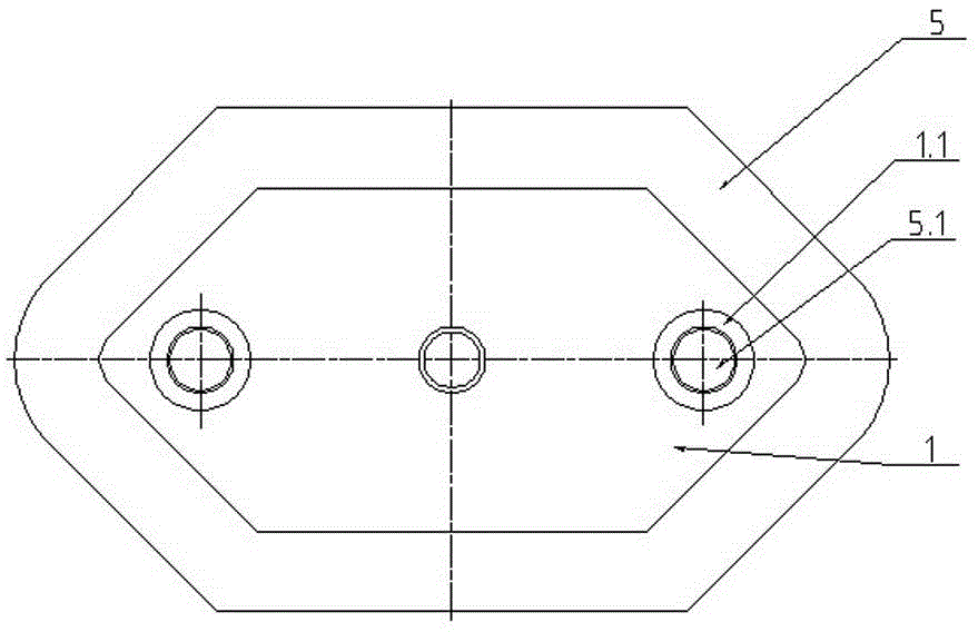 Positioning and pressing device for gear shaft hole lining thin-walled sleeve