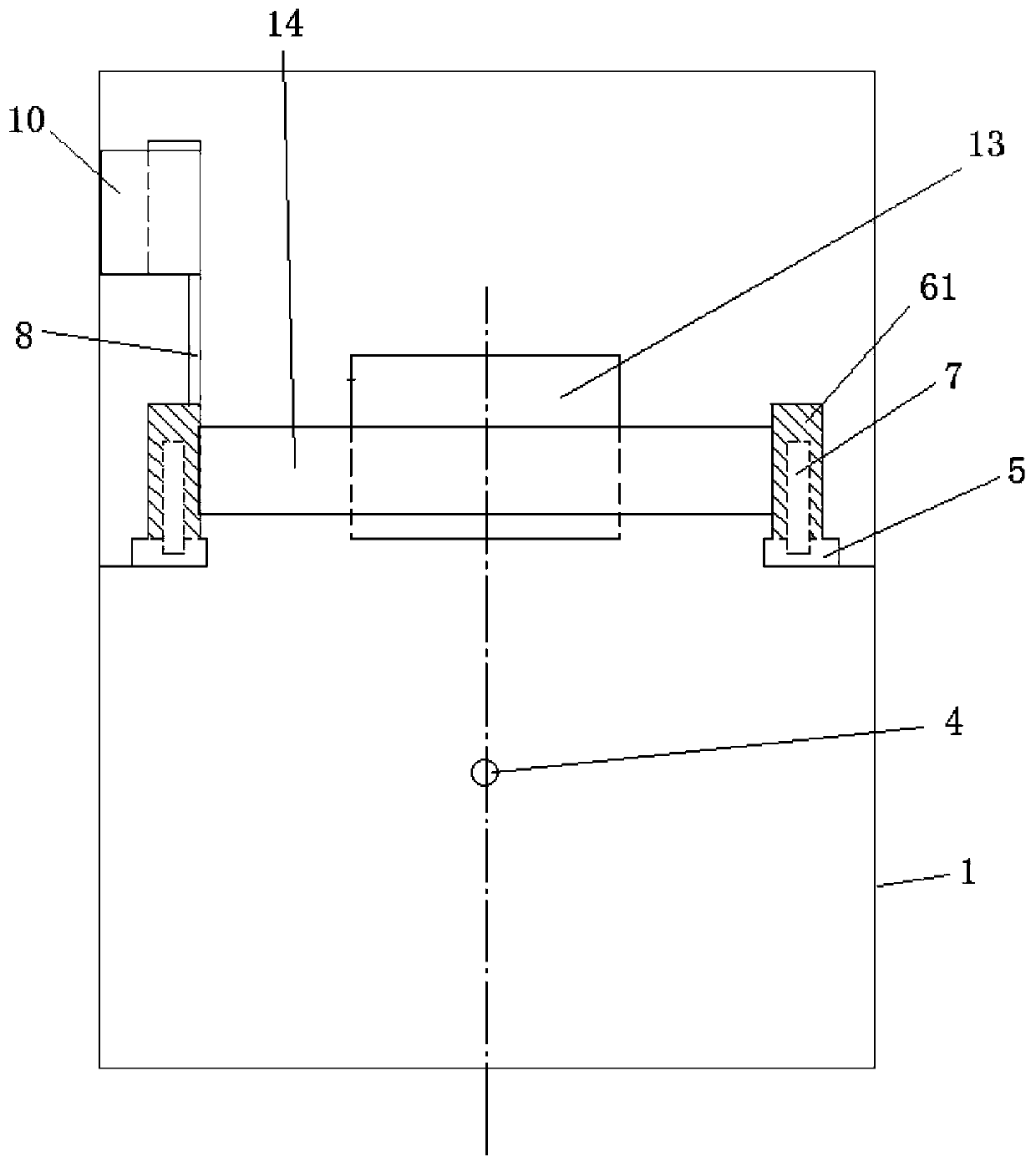 Electric wire identification printing pretreatment device