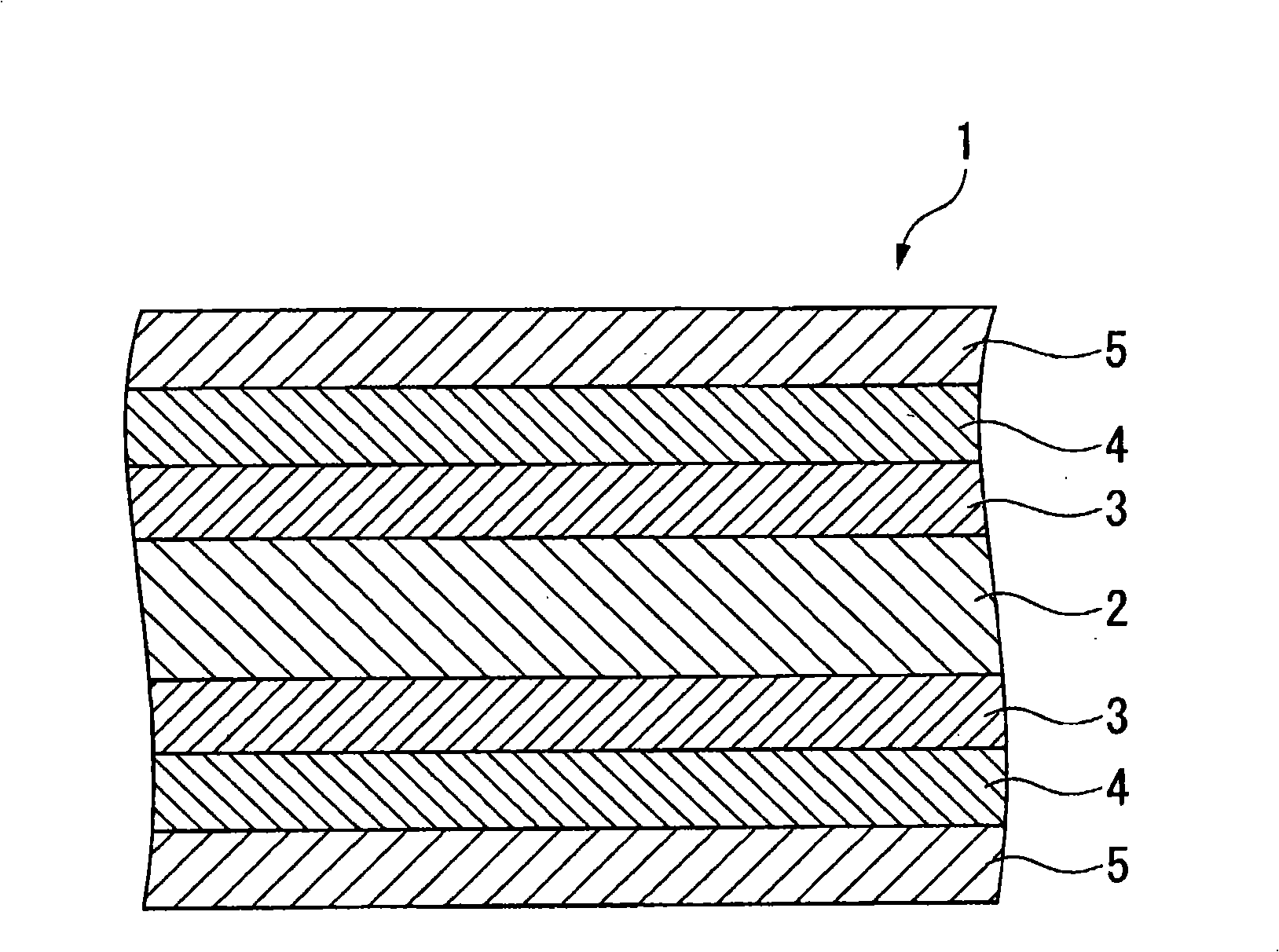 Substrate for magnetic disk and magnetic recording medium