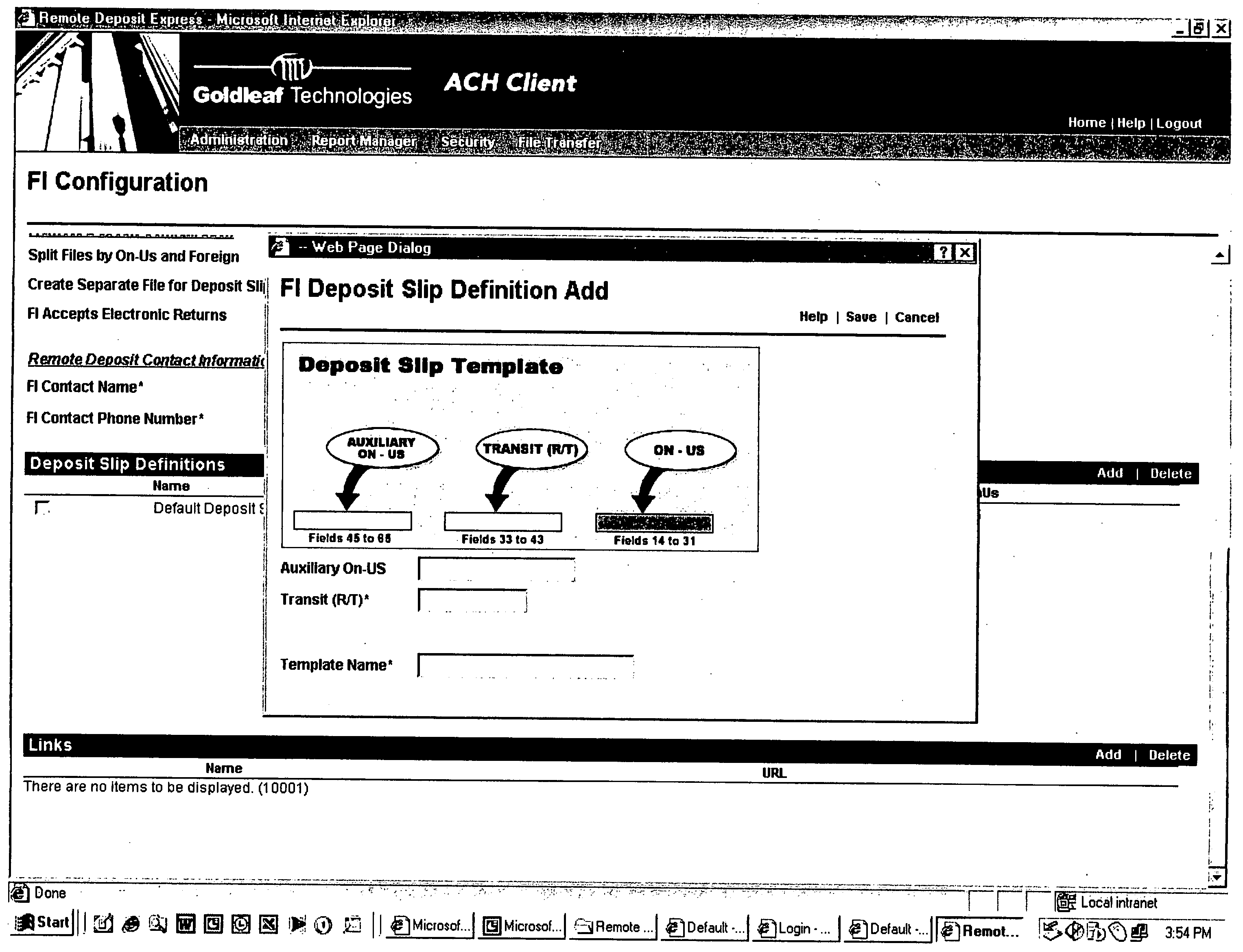 Remote check deposit