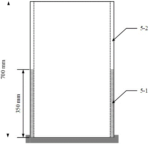 Composite sealing cover structure of sulfide-contained mine solid waste landfill field