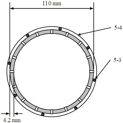 Composite sealing cover structure of sulfide-contained mine solid waste landfill field