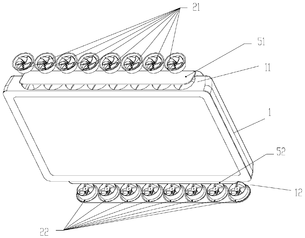 Wall hanging machine with upper and lower air outlets and air outlet control method thereof and air conditioner