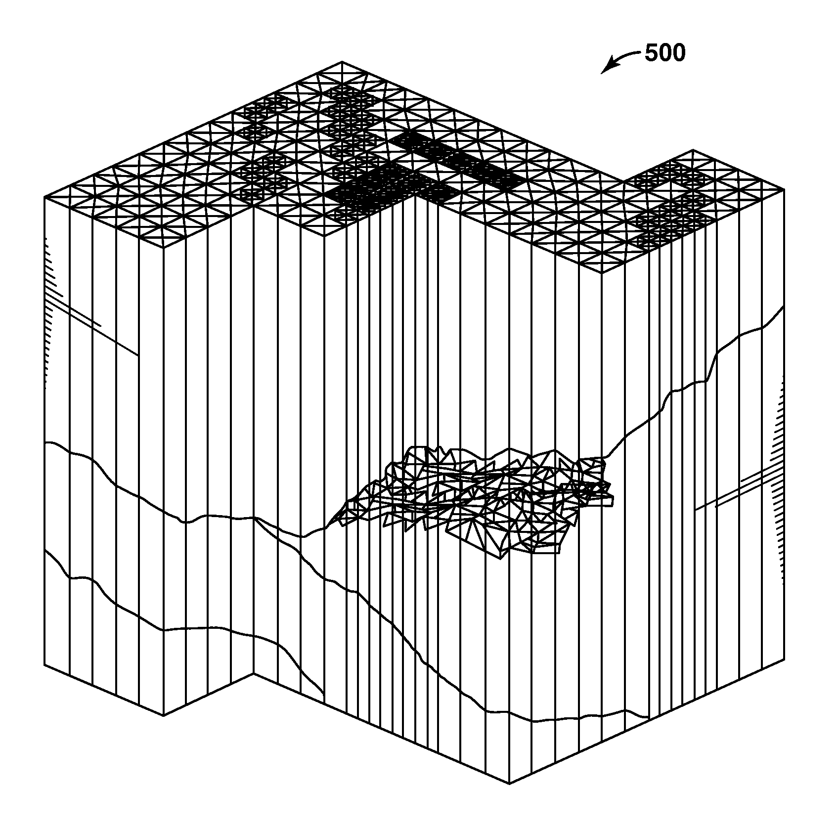 Modeling subsurface processes on unstructured grid