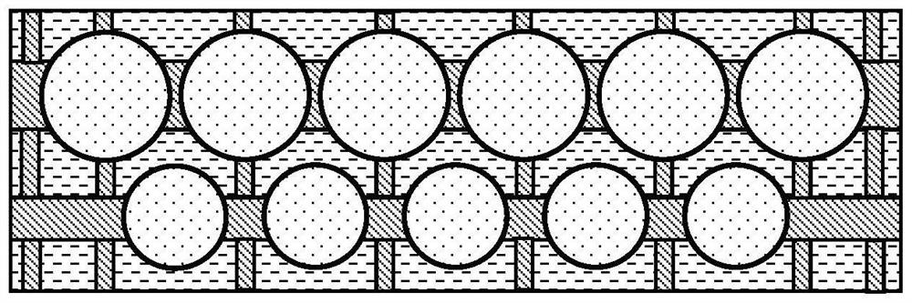 Metal packaging ceramic ball composite armor, preparation method and multi-projectile-resistant light target plate