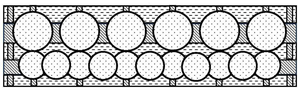 Metal packaging ceramic ball composite armor, preparation method and multi-projectile-resistant light target plate