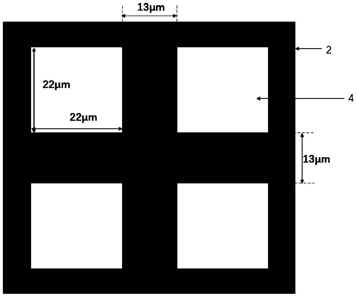 Manufacturing method of film with controllable thermal conductivity and micro-nano structure