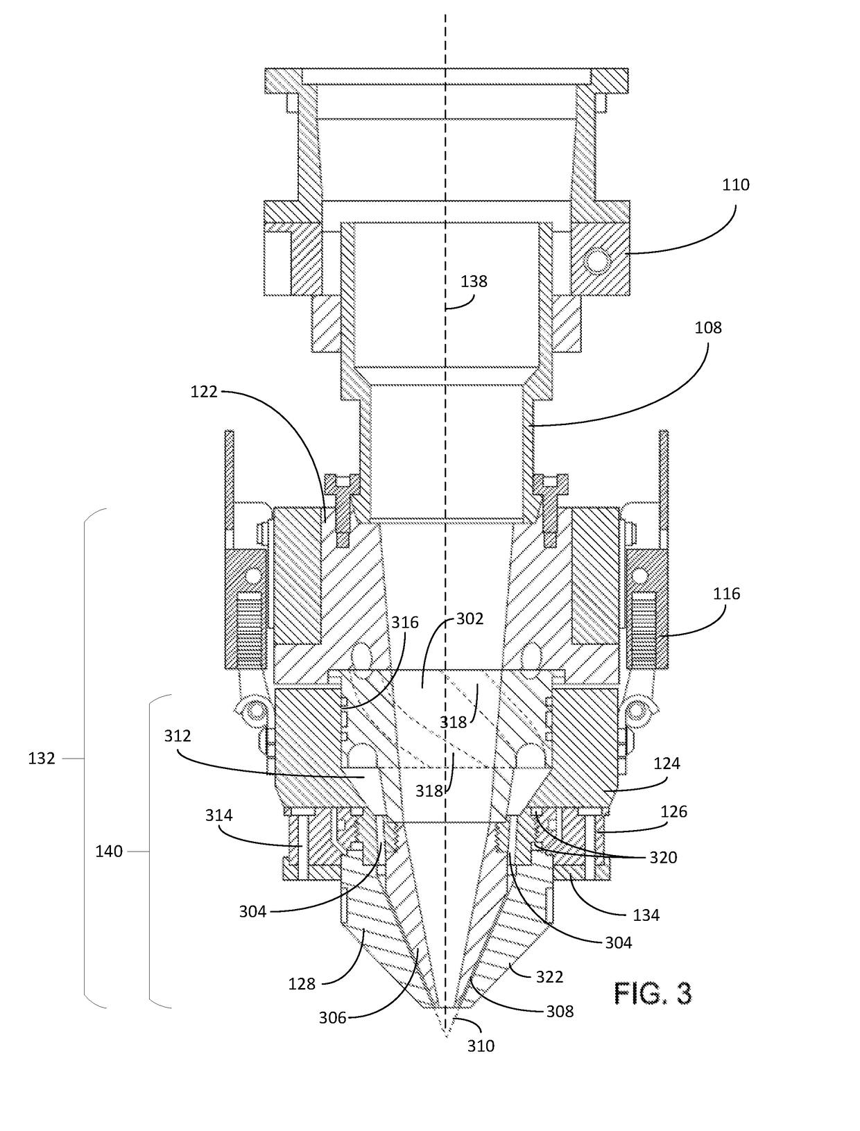 Laser metal deposition head