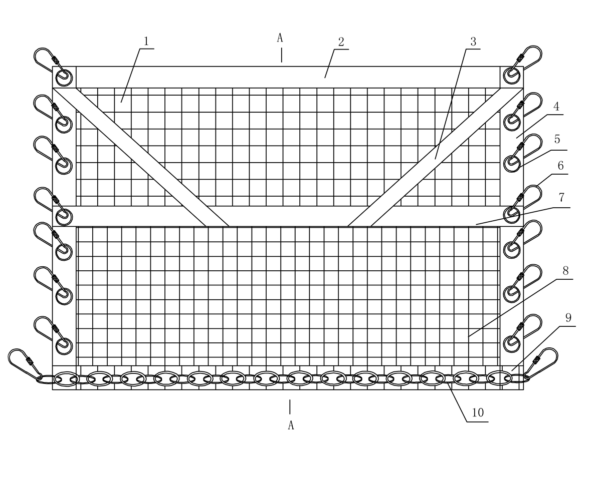 Oil-absorption fence