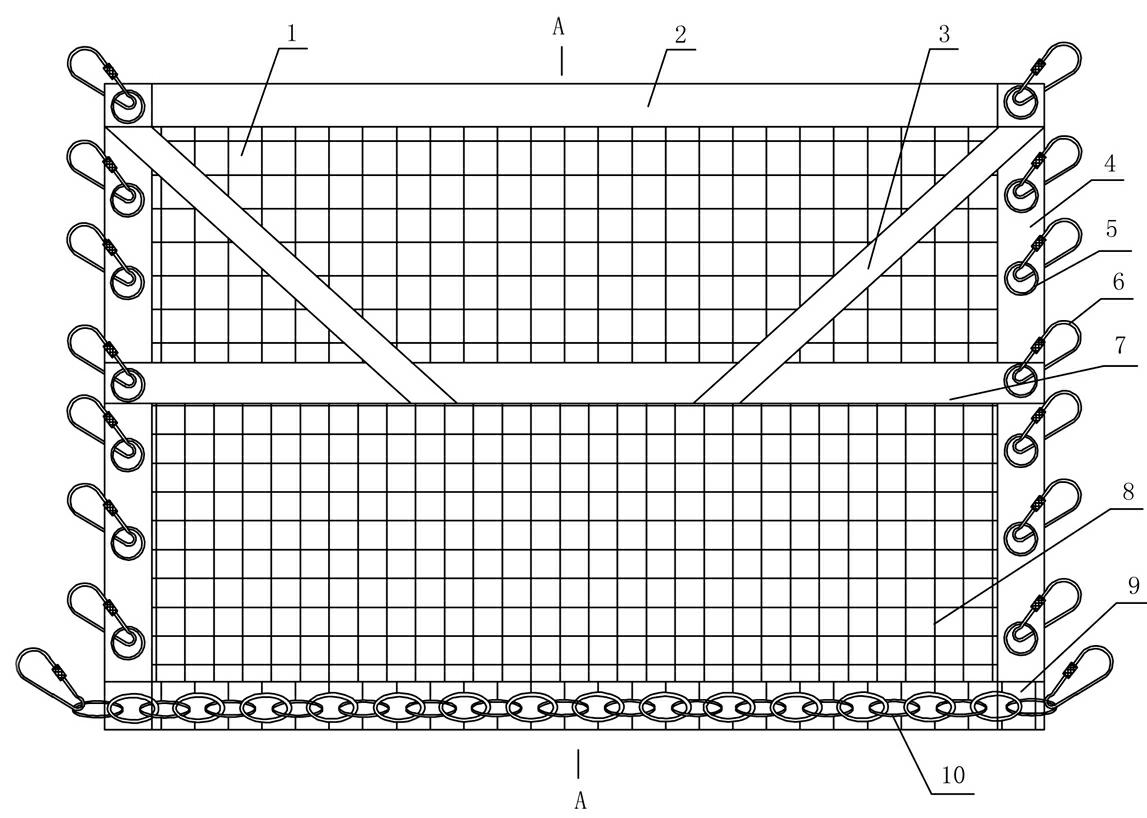 Oil-absorption fence