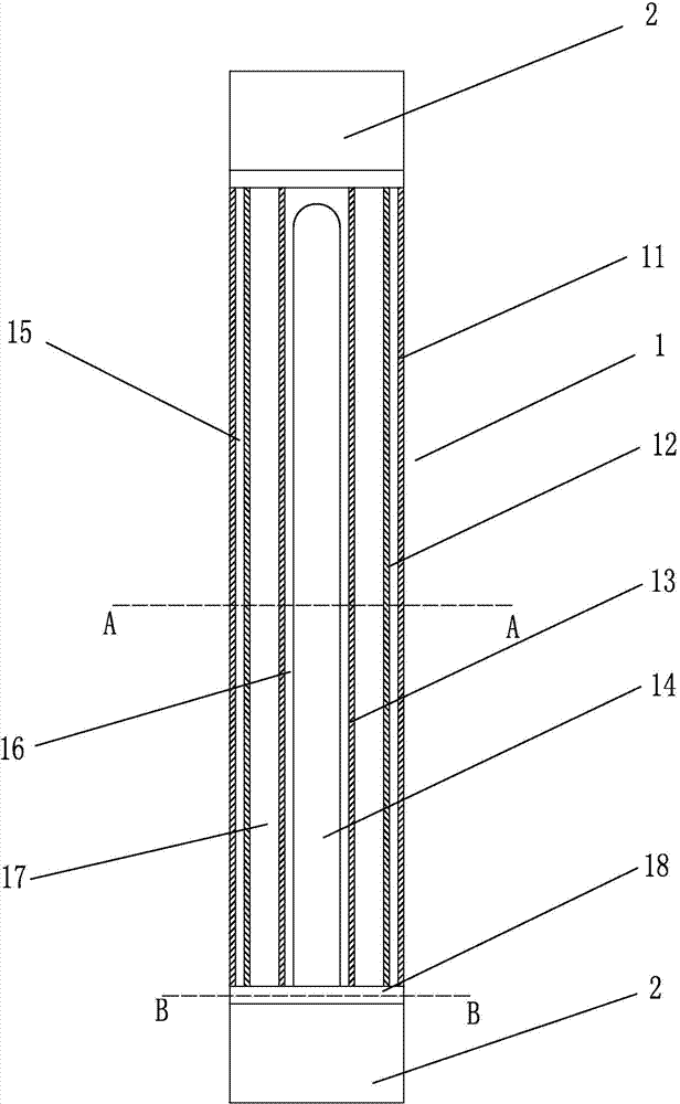 Heating pipe of instant heating faucet