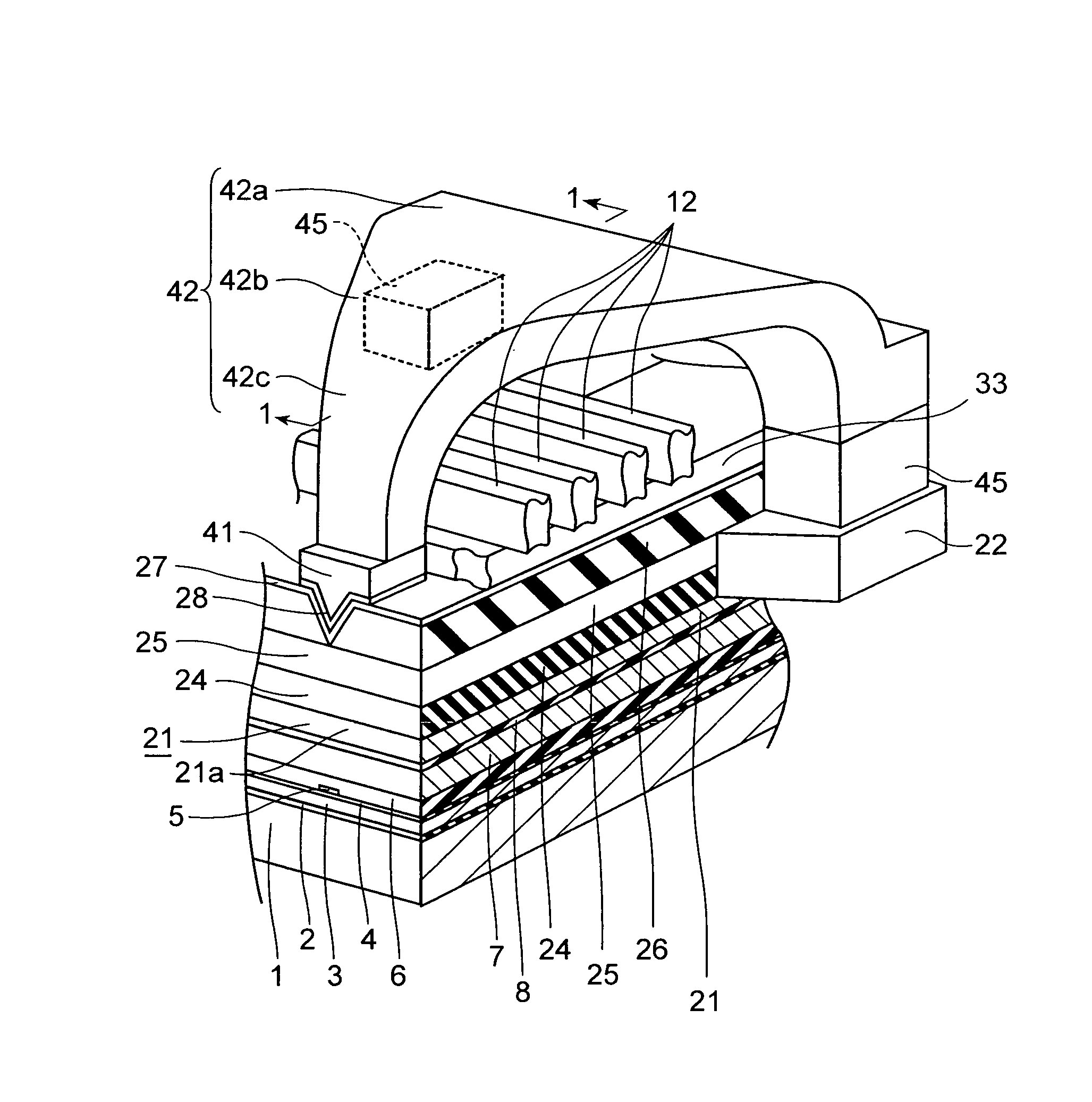 Thermally assisted magnetic head, method of manufacturing the same, head gimbal assembly, and hard disk drive