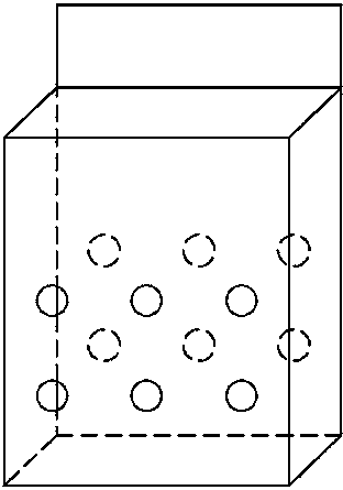 Paper bag hatching method and equipment