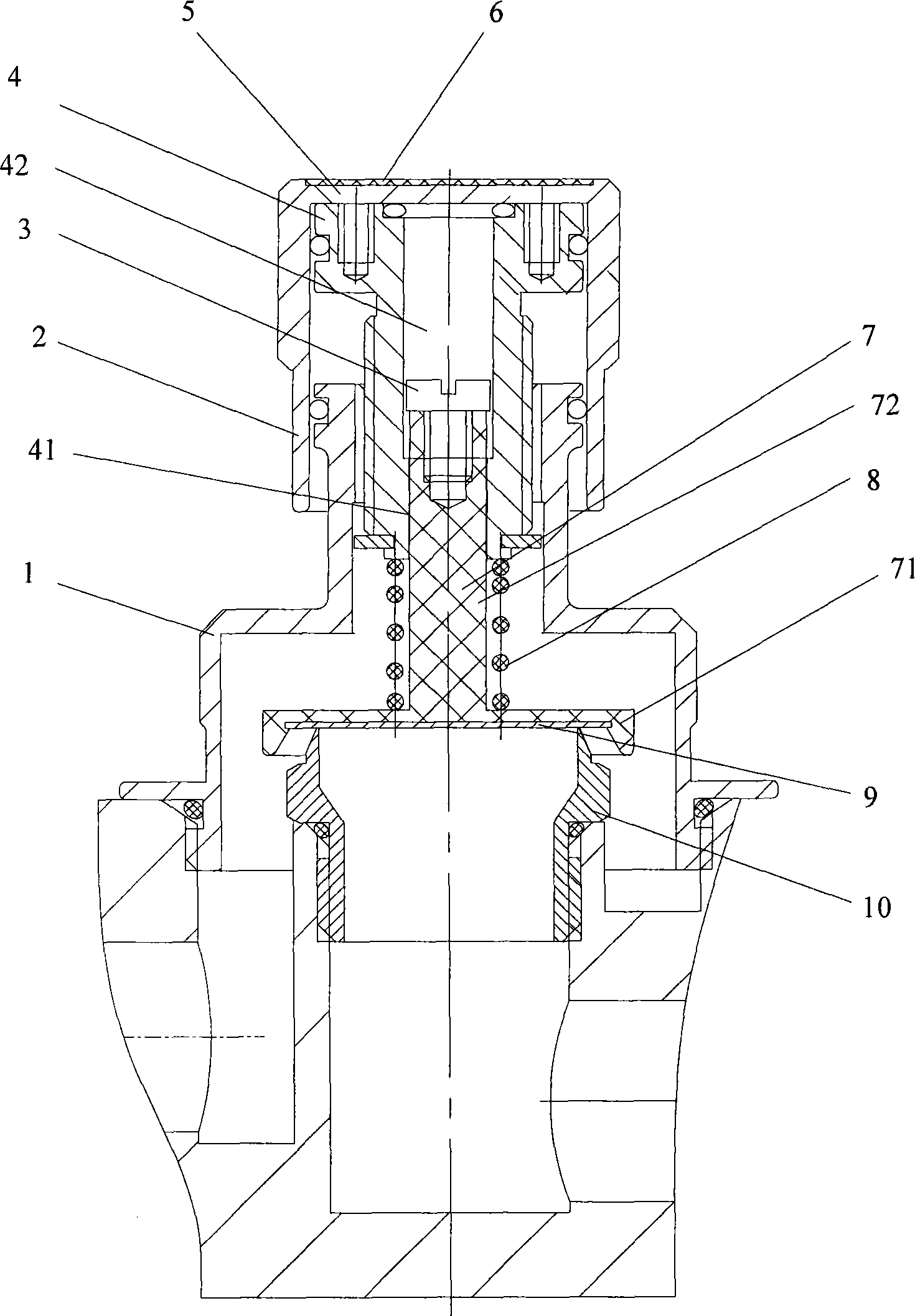 Mechanical PEEP valve