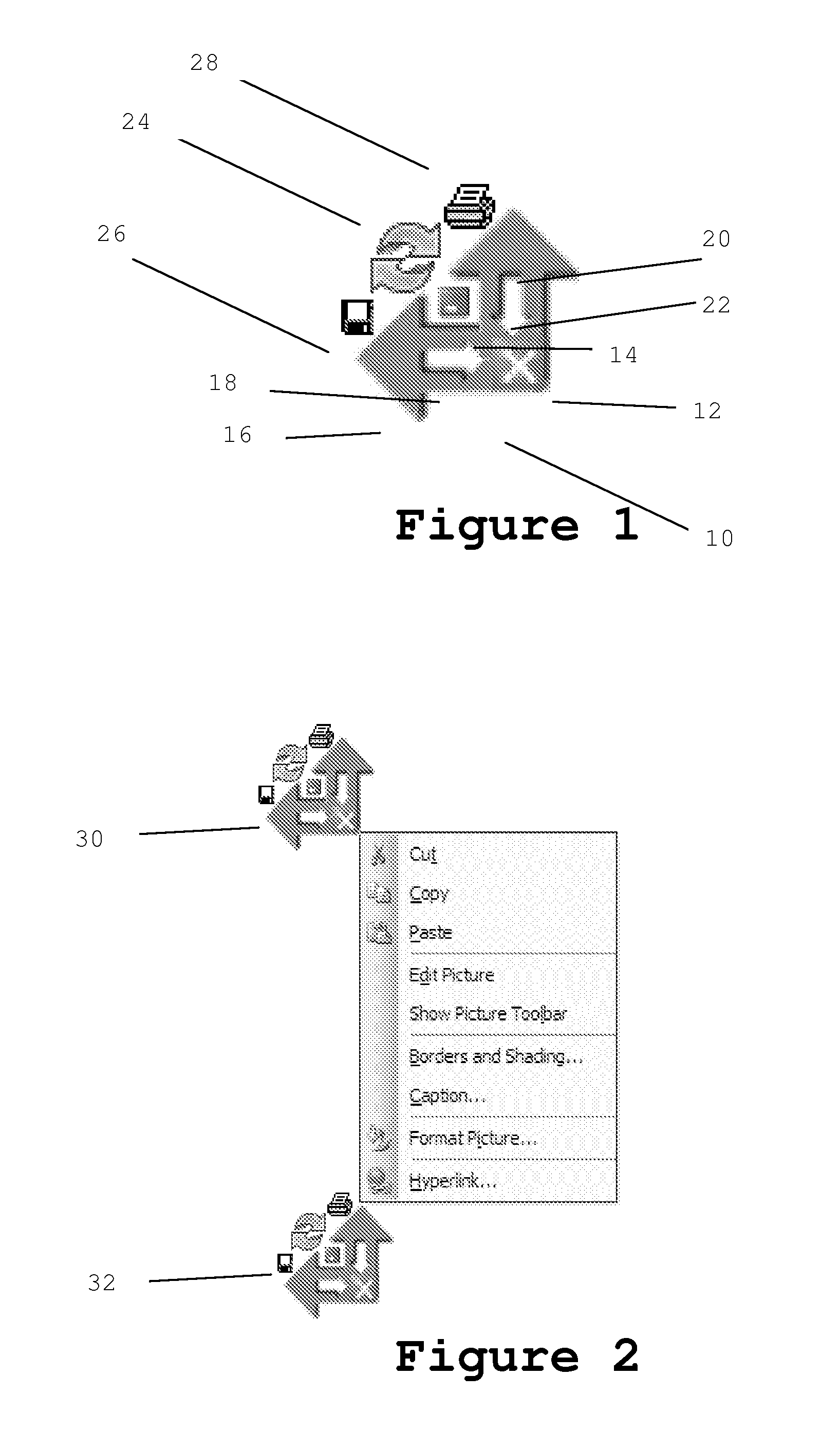 Positional navigation graphic link system