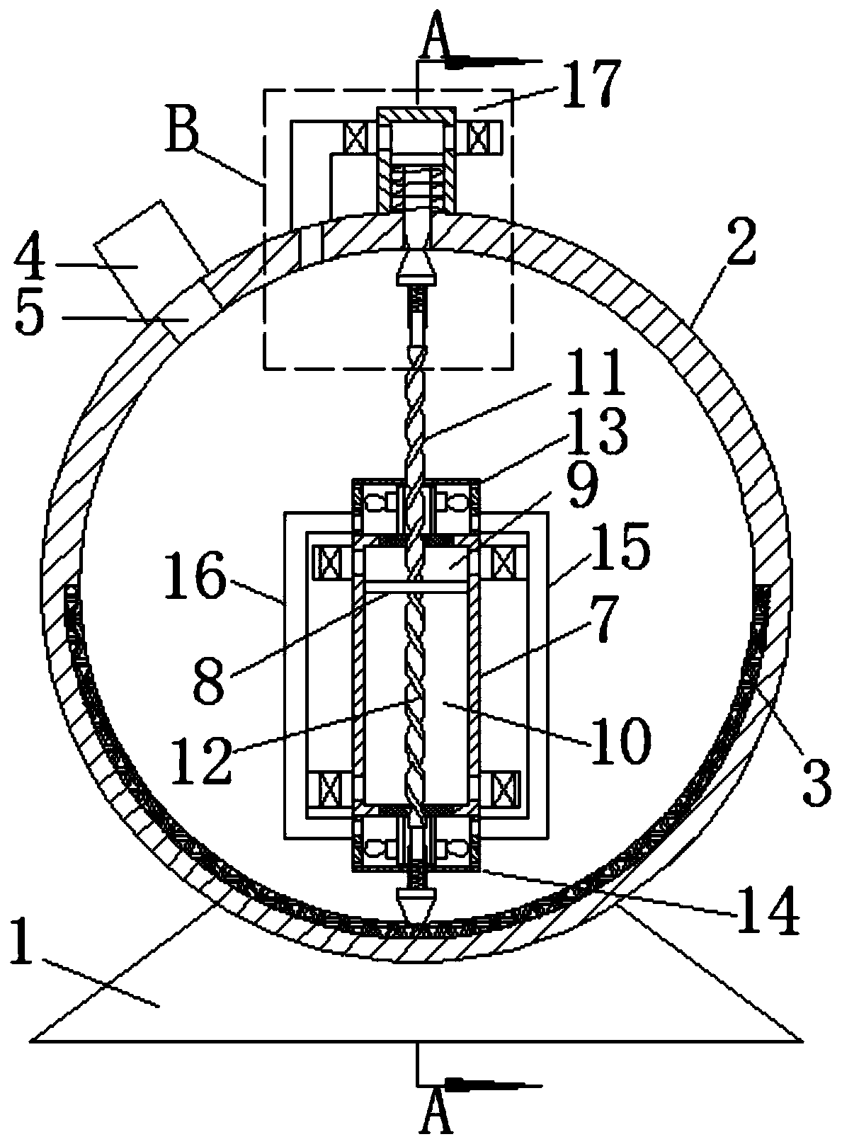 Mixer for detergent production