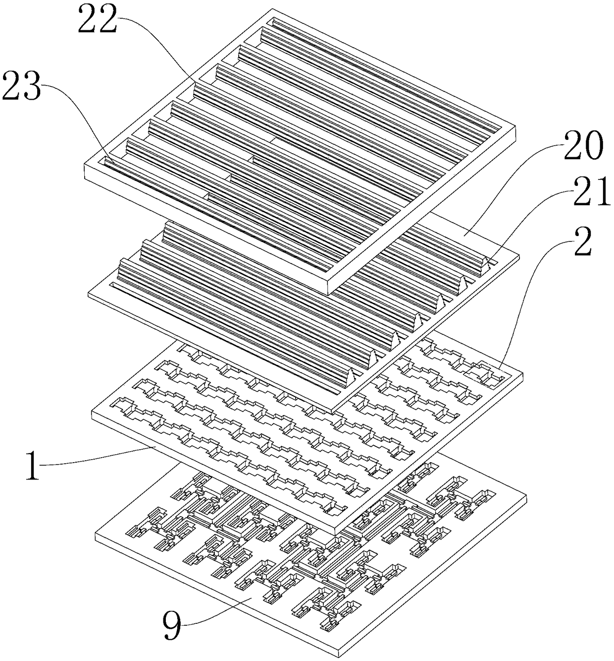 A low-profile CTS plate array antenna