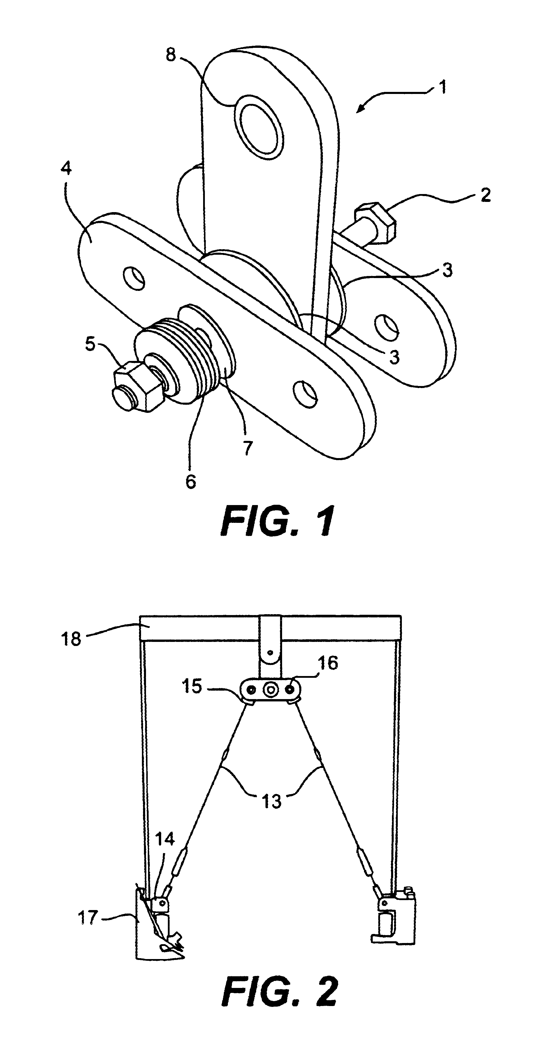 Device for damping movements of structural elements and a bracing system