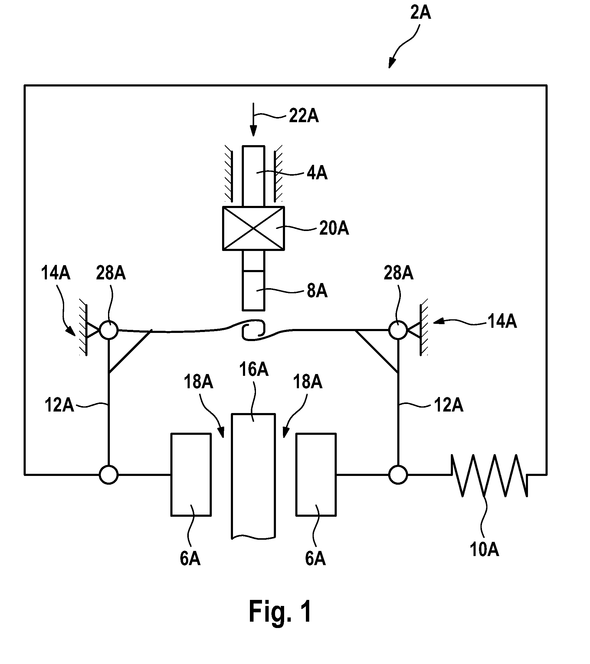 Braking Device for Braking a Lift Car