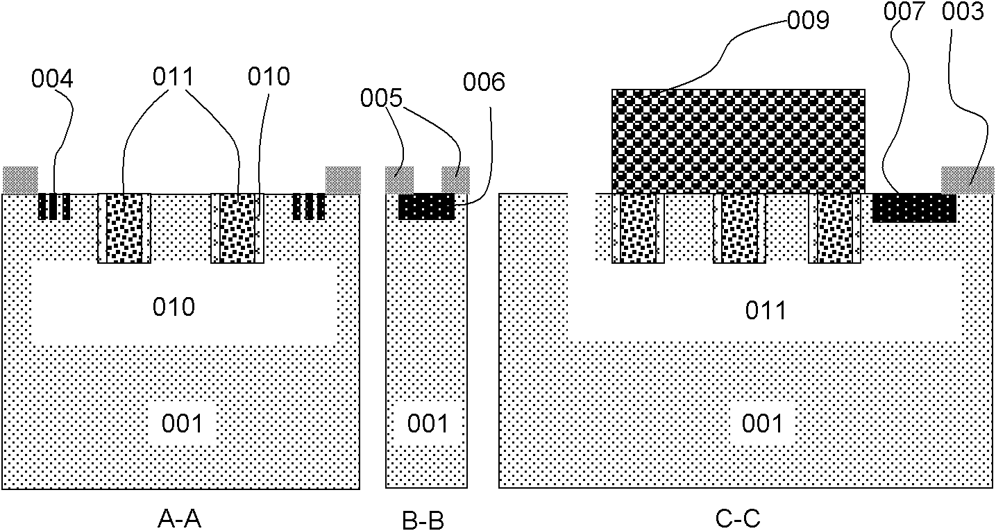 Composite integrated sensor structure and manufacturing method thereof