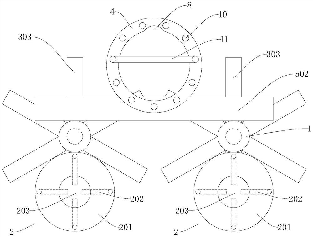 Axle box hoisting tool