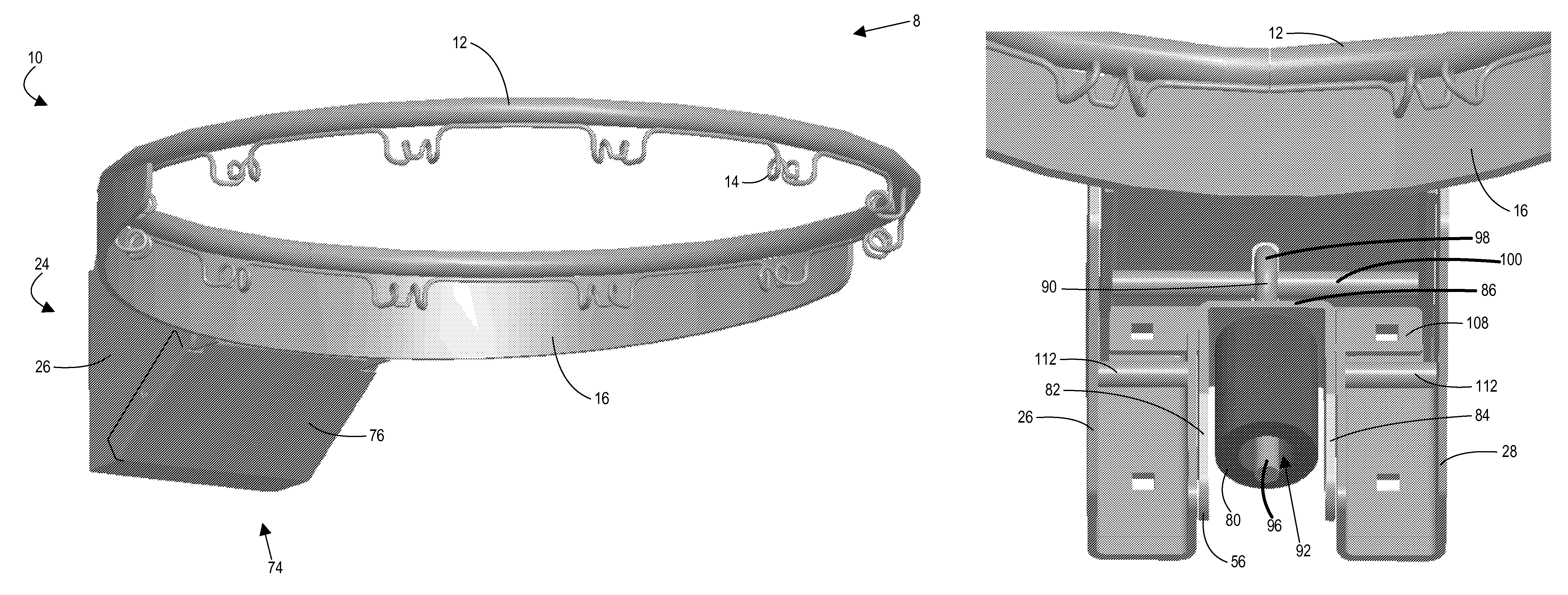 Basketball rim assembly