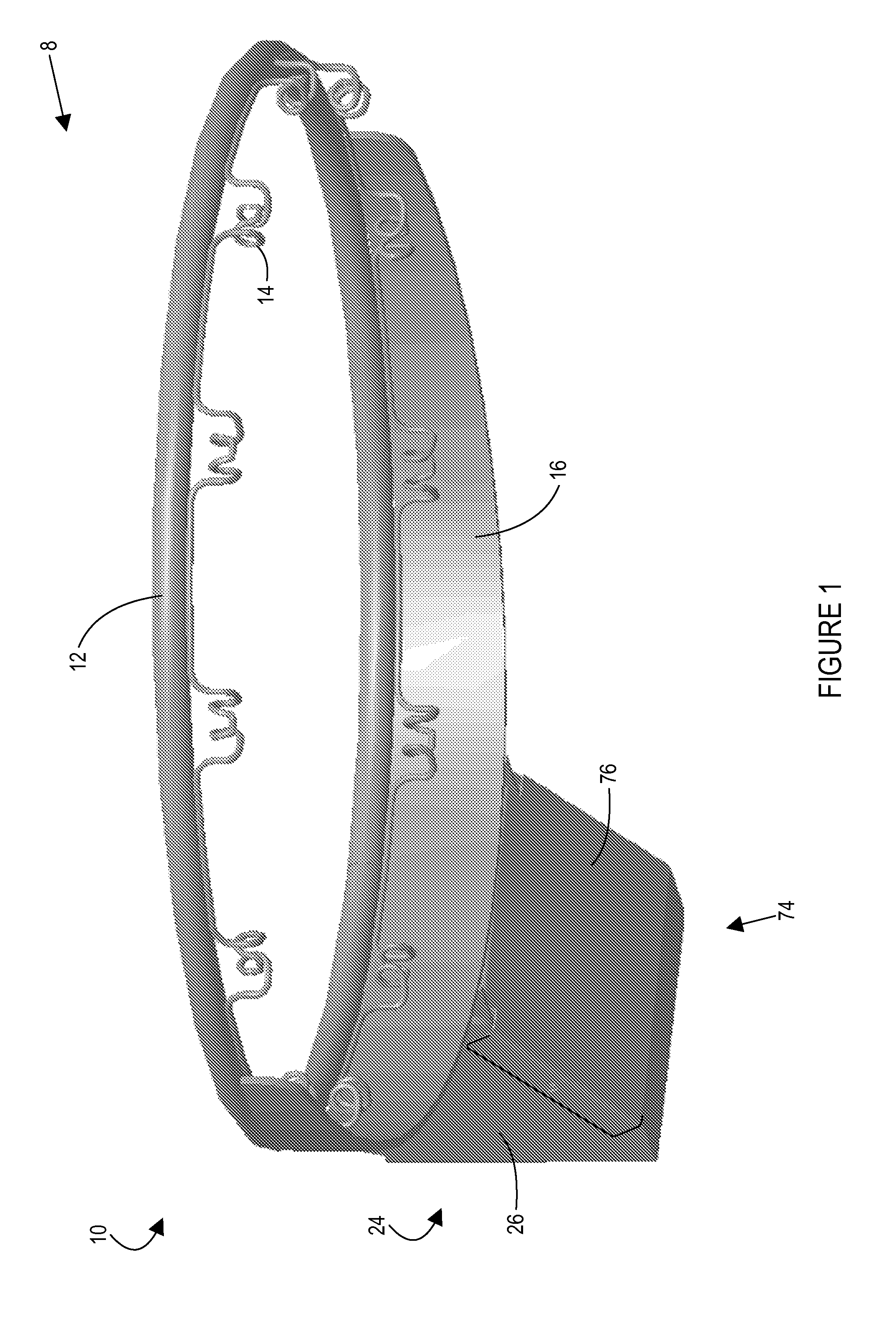 Basketball rim assembly