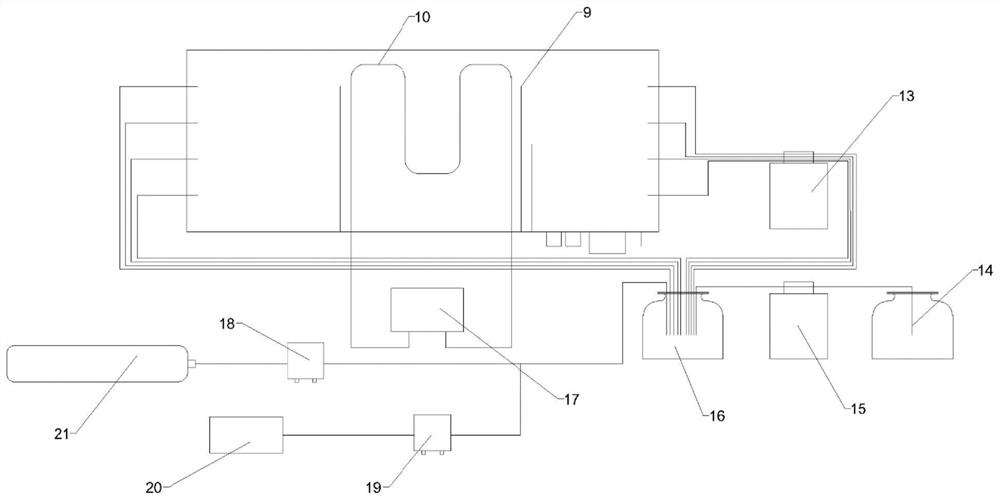 Fiber carrier for forming film based on microalgae adsorbed by straw as well as preparation method and application of fiber carrier