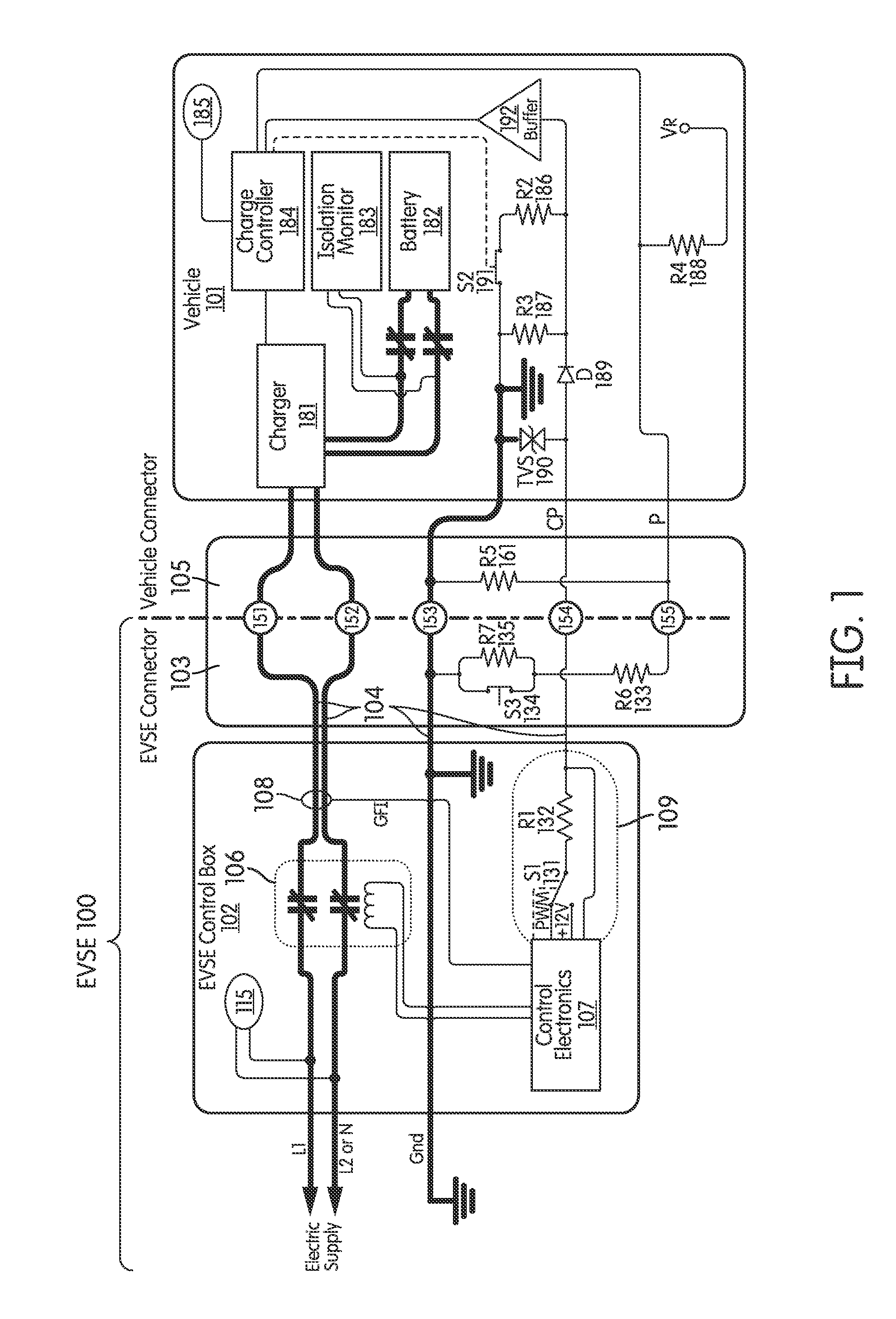 Electric vehicle supply equipment cable detection