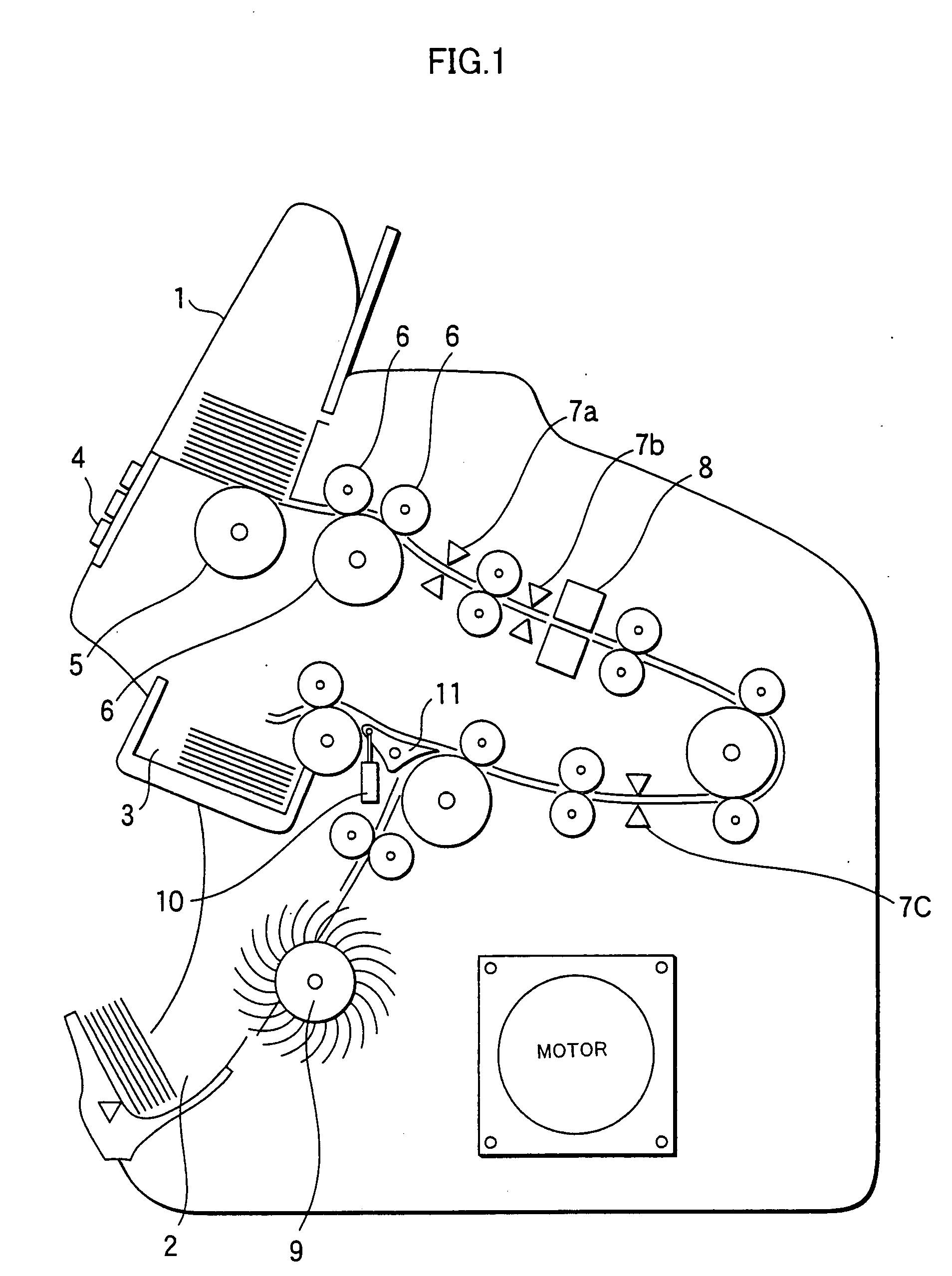 Bill Discriminating And Counting Apparatus