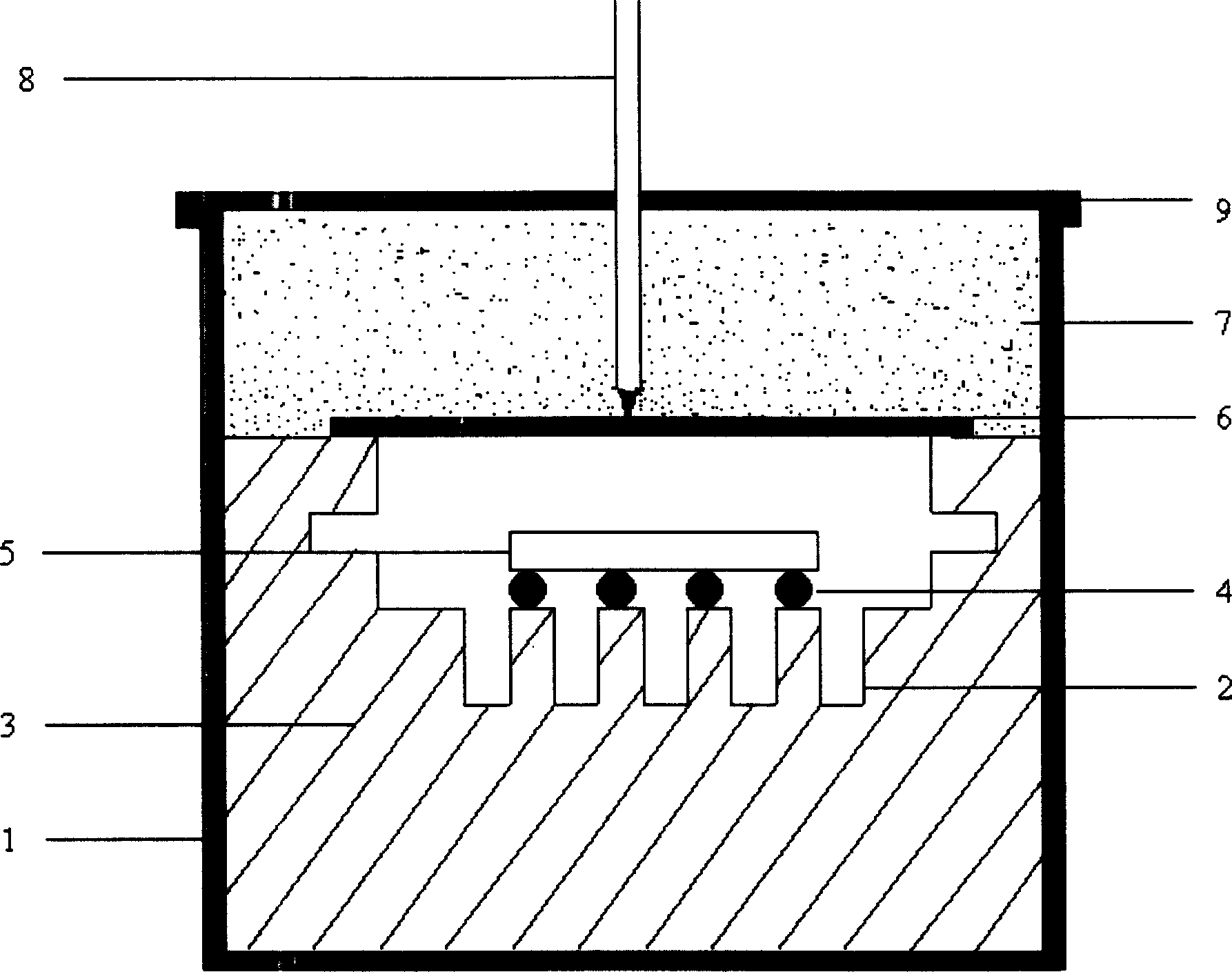 Method for preparing fluorinion doped lead tungstate scintillation crystal