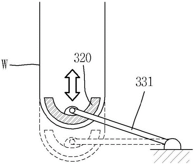 Tension control device and continuous web processing method using same