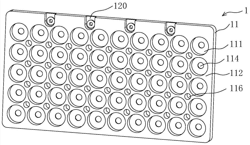 Battery pack structure and battery pack containing it